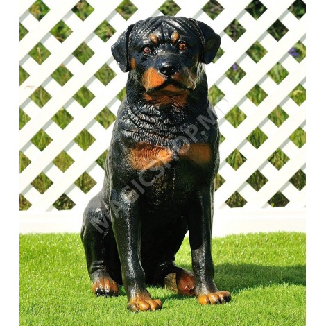 Figurina Cera Rottweiler